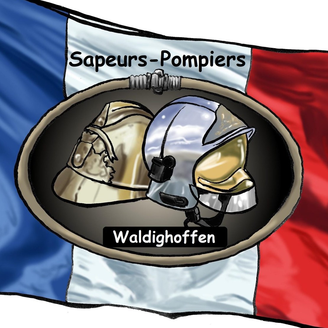 Logo Amicale des Sapeurs Pompiers de Waldighoffen